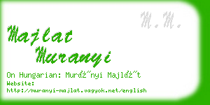 majlat muranyi business card